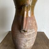 Vase jarre amphore XL en terre cuite vernissée