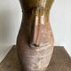 XL vase jar amphora in glazed terracotta