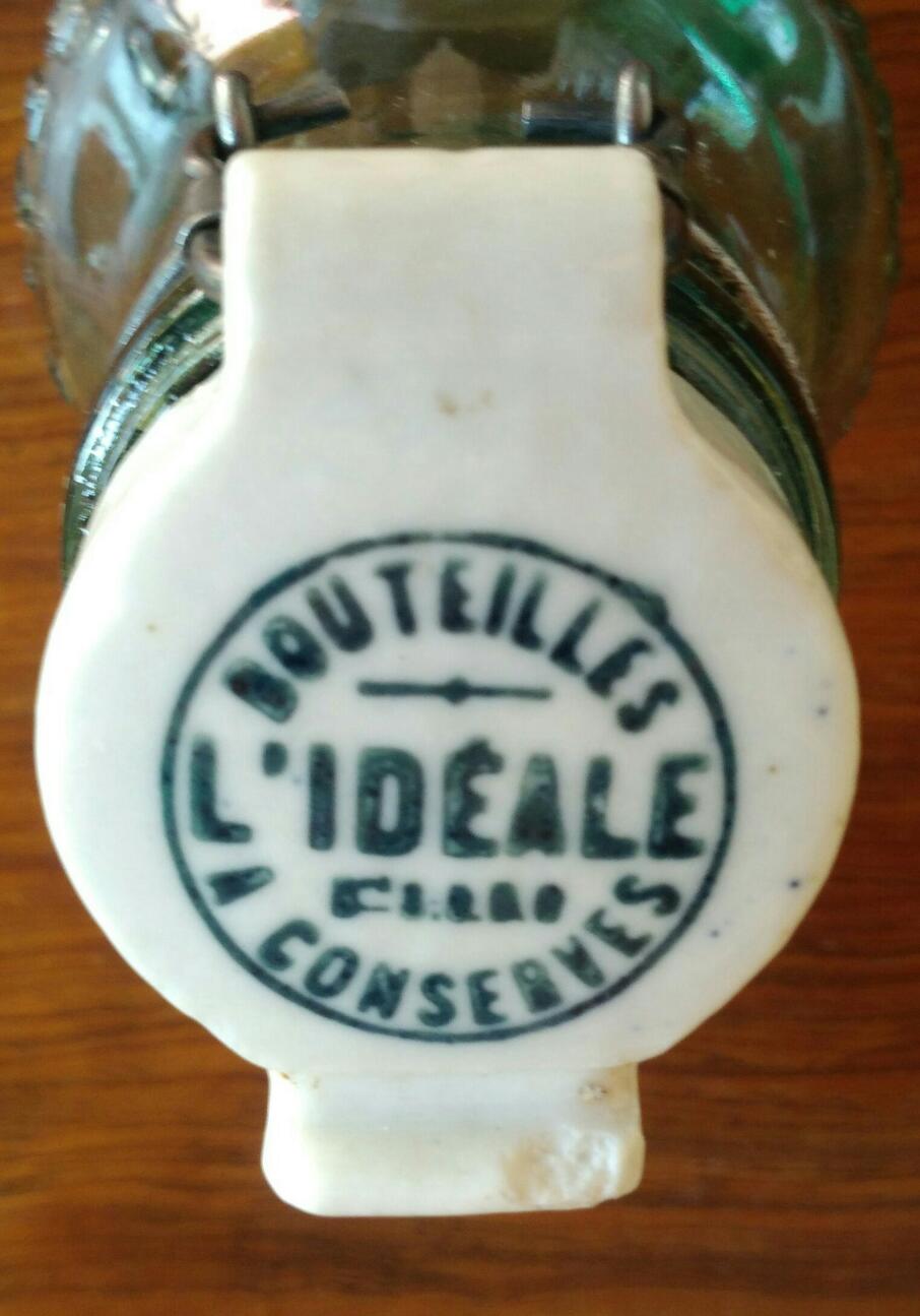 3 canned glass jars Manufrance "la lorraine" and "l ideale"