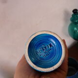 Vase and cache blue pots Bitossi