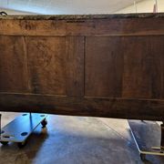 Commode en acajou et placage d'acajou époque Louis XVI, fin du 18ème s.