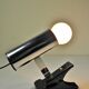 1980s Chrome Metal Clip-On Spotlight