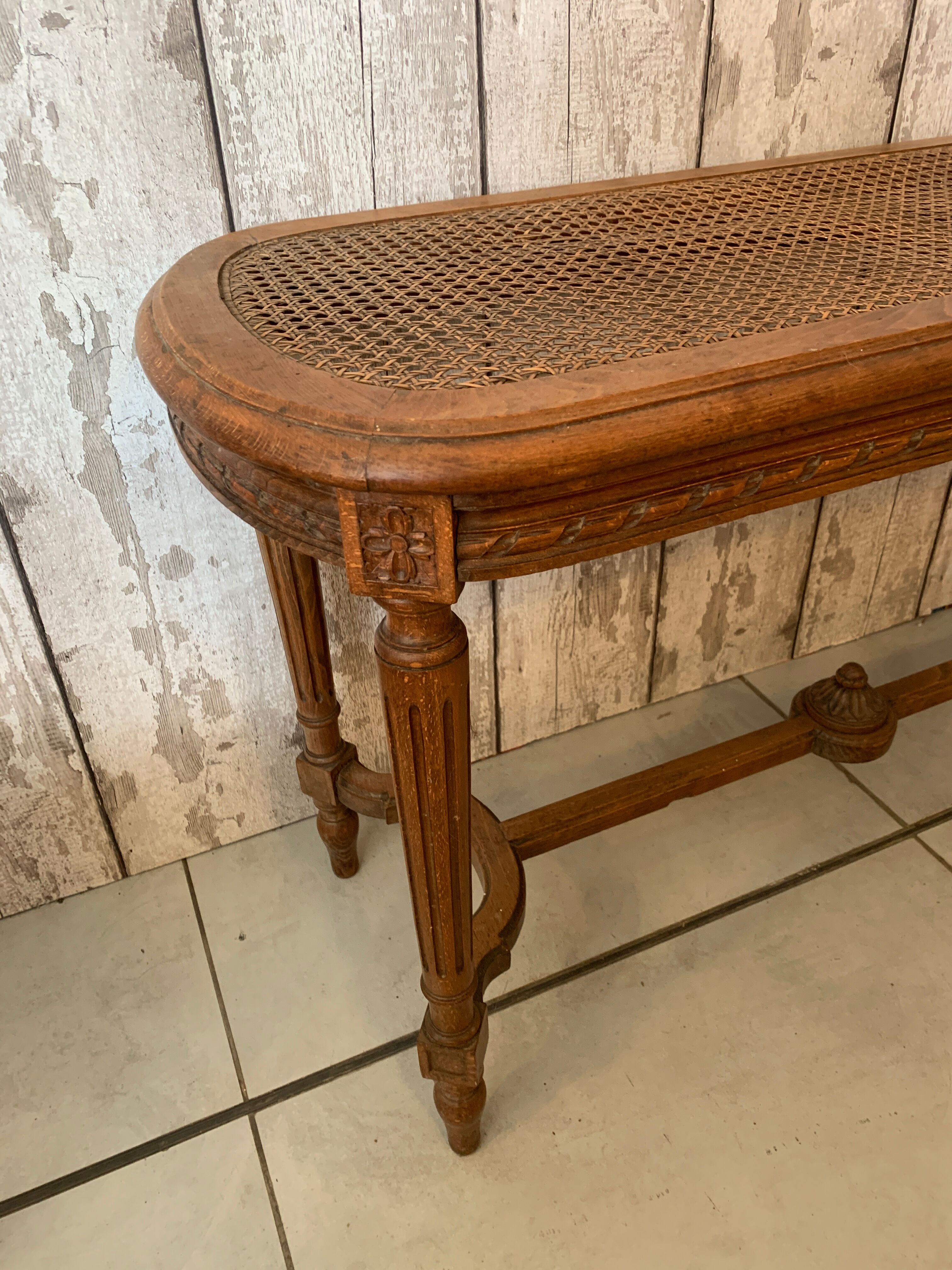 Louis XVI piano bench