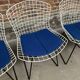 4 chaises 420 par Harry Bertoia pour Knoll International, 1960