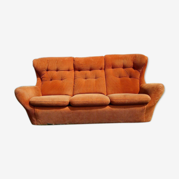 Steiner corduroy sofa