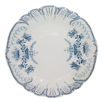 Earthenware dish of St Amand and Hamage North Regency model, iron earth