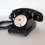 Phone in bakelite black U43