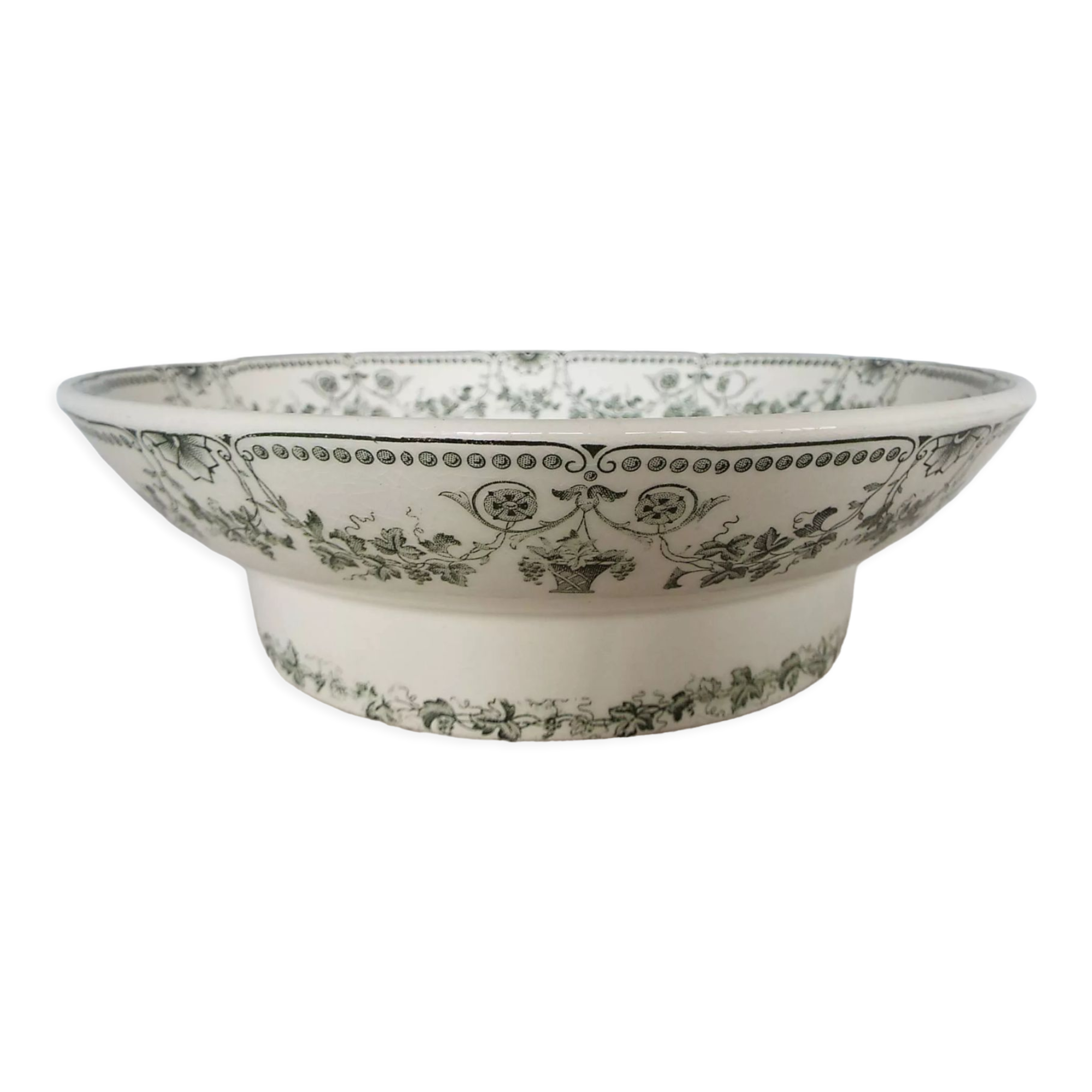 Dish badonviller model champagne