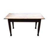 Table de cuisine rustique bois massif