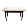 Rustic solid wood kitchen table