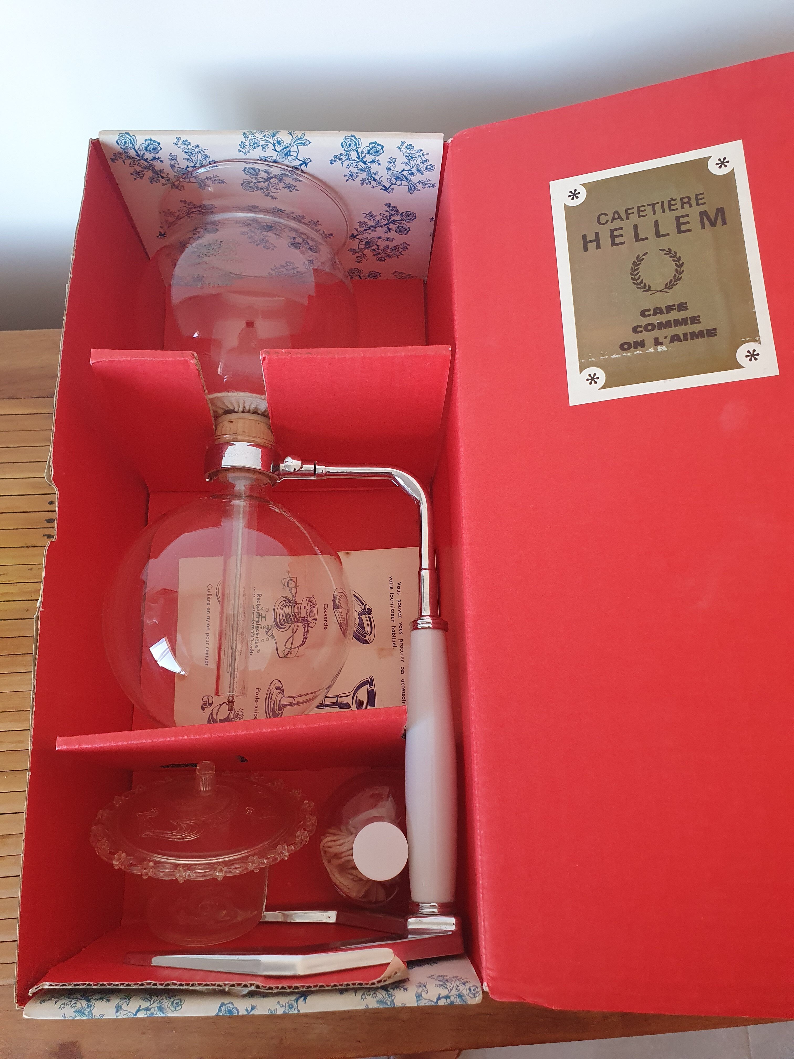 Old Hellem depression coffee maker 60s/70s