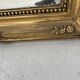 Louis XVI style mirror in wood and gilded stucco, 19th century