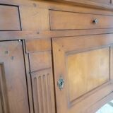 Solid wood bookcase