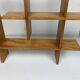 Midcentury Scandinavian teak wall shelf unit, 1960s-1970s