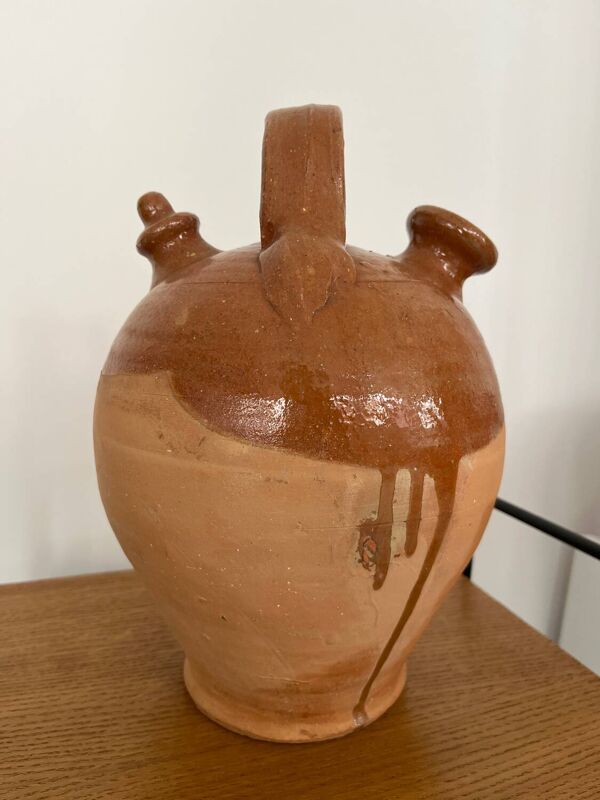 Gargoulette ancienne émaillée H 28cm