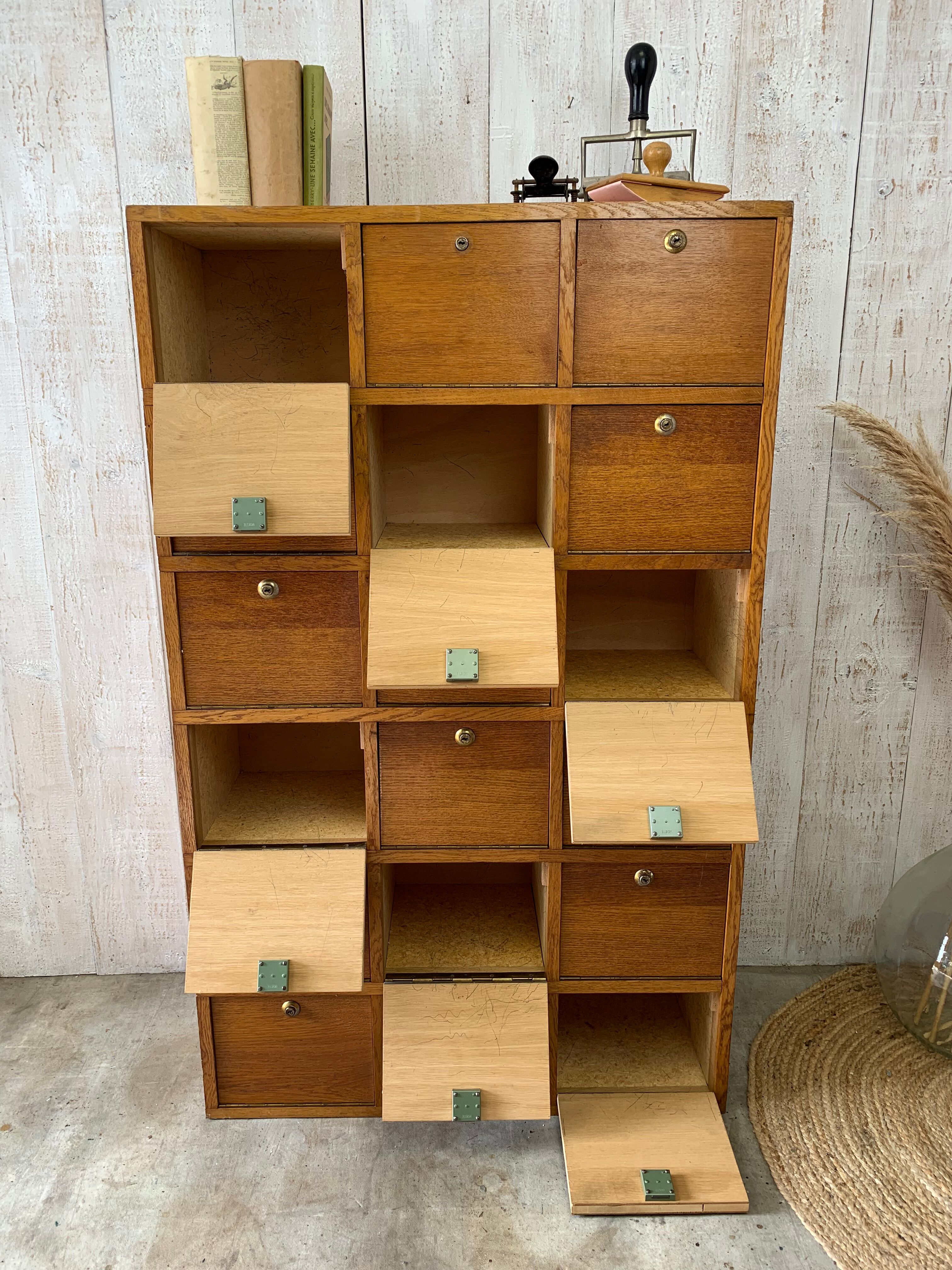 Vintage locker cabinet