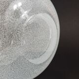 Seguso Vetri d’Arte Pulegoso vase with bubbles and handles, Murano, Italy 1950s