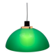 Suspension champignon verte par Uno & Östen Kristiansson pour LUXUS, Suède 1960