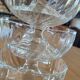 4 coupes à glace en verre transparent  - Luminarc