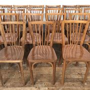Rare series of 50 chairs Baumann fanett vintage design 1950 1960