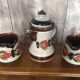 Old Teapot + 2 Pitchers Schramberg BERNAU Ceramic Flower Decor