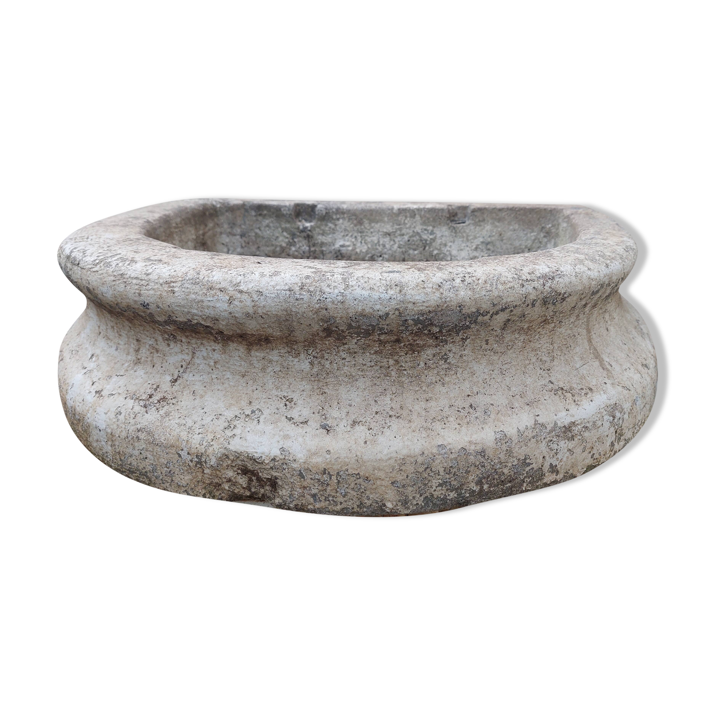 Reconstituted stone sink from the early 20th century.