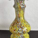 Vintage Murano Millefiori Glass Vase – Mouth Blown – Italy