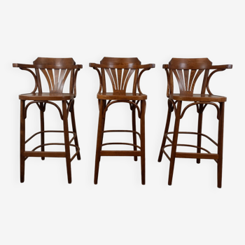 Tabourets bistrot lot de 3