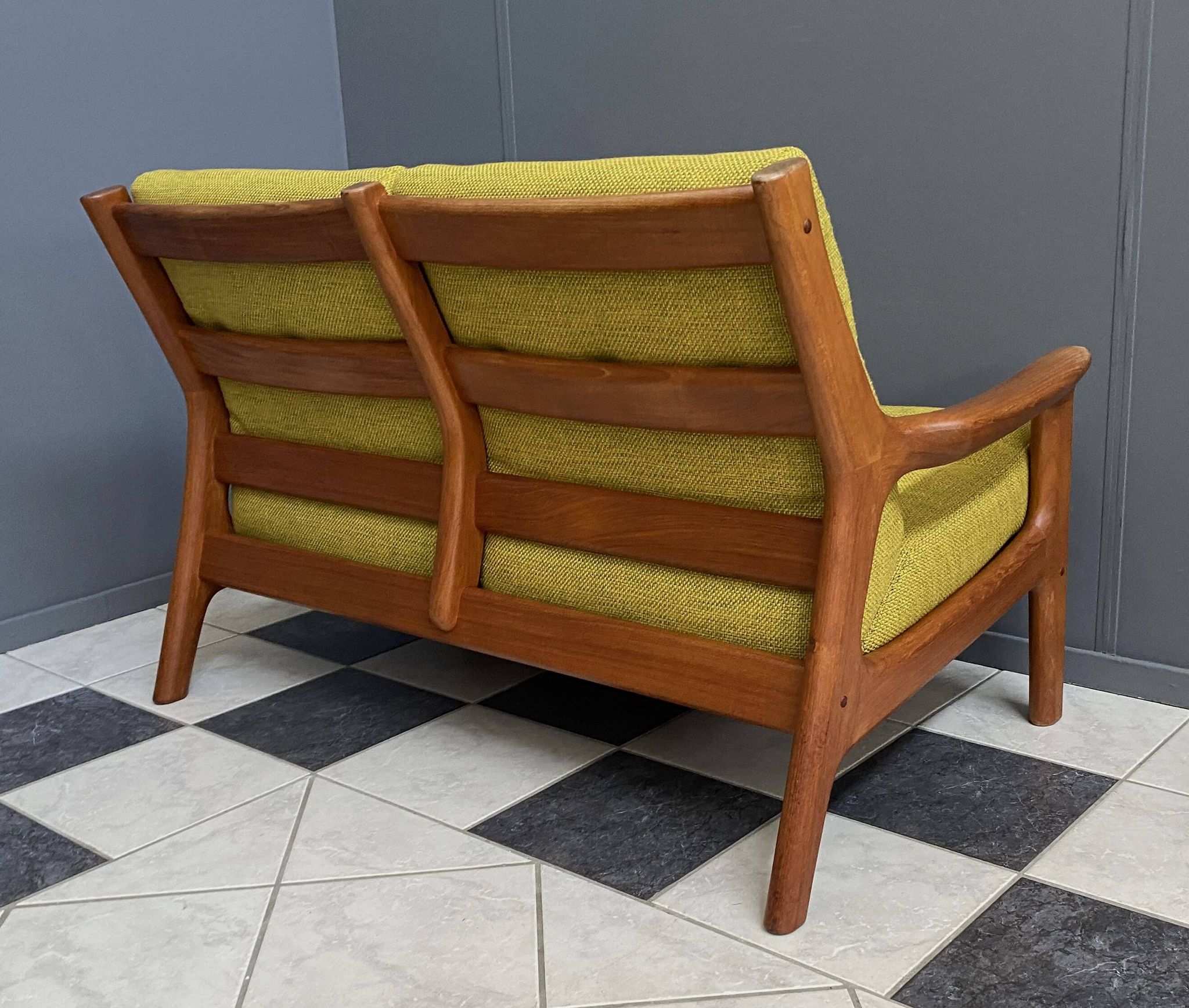 Gustav Thams teak 2-seat sofa for A/S Vejen Denmark 1960s