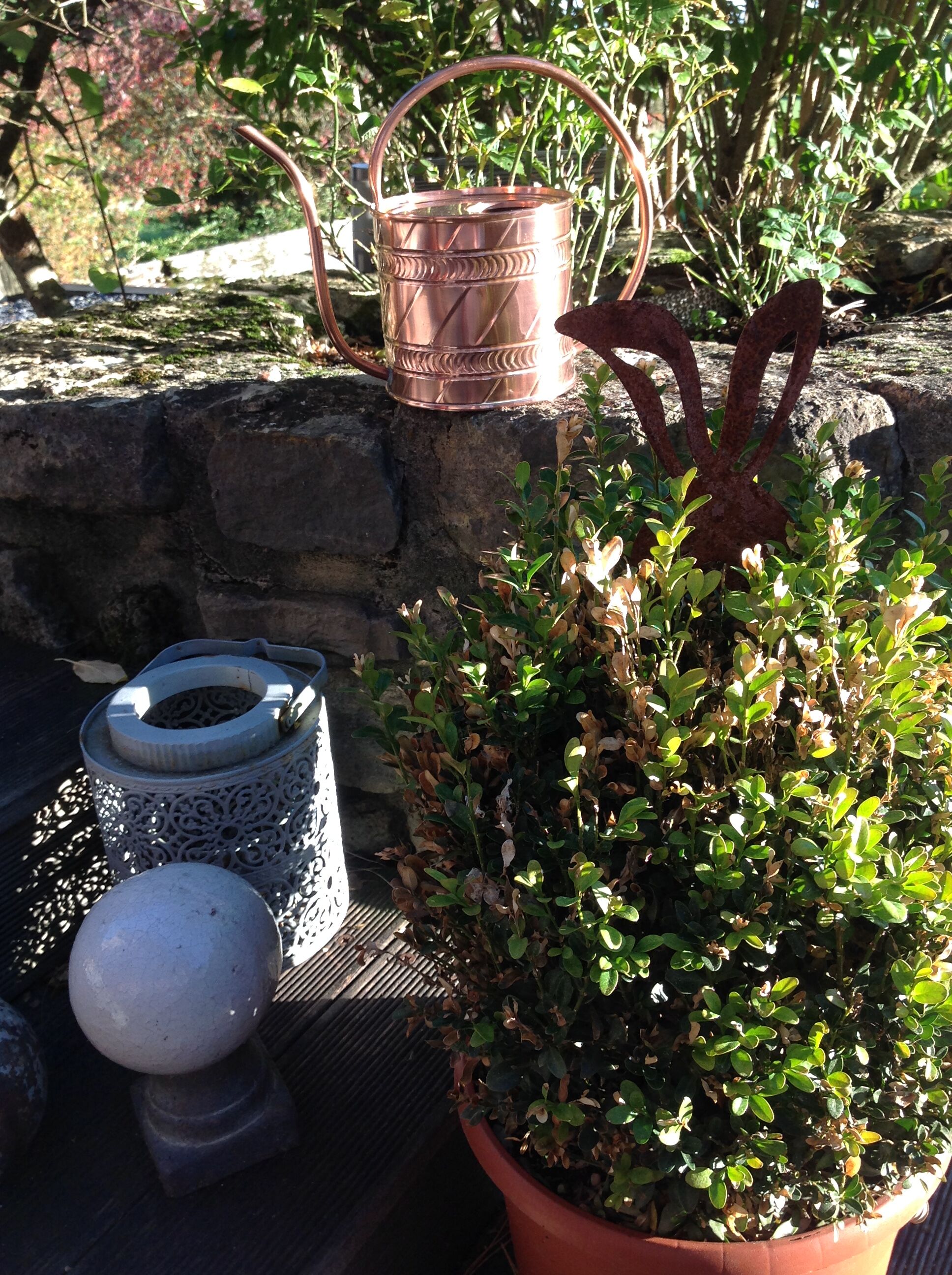 Vintage copper watering can 60s/70s