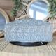 Square glass ceiling light