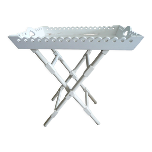 Table d'appoint en bois - blanc