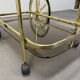 Mid-Century Brass Serving Trolley, 1970s, Germany