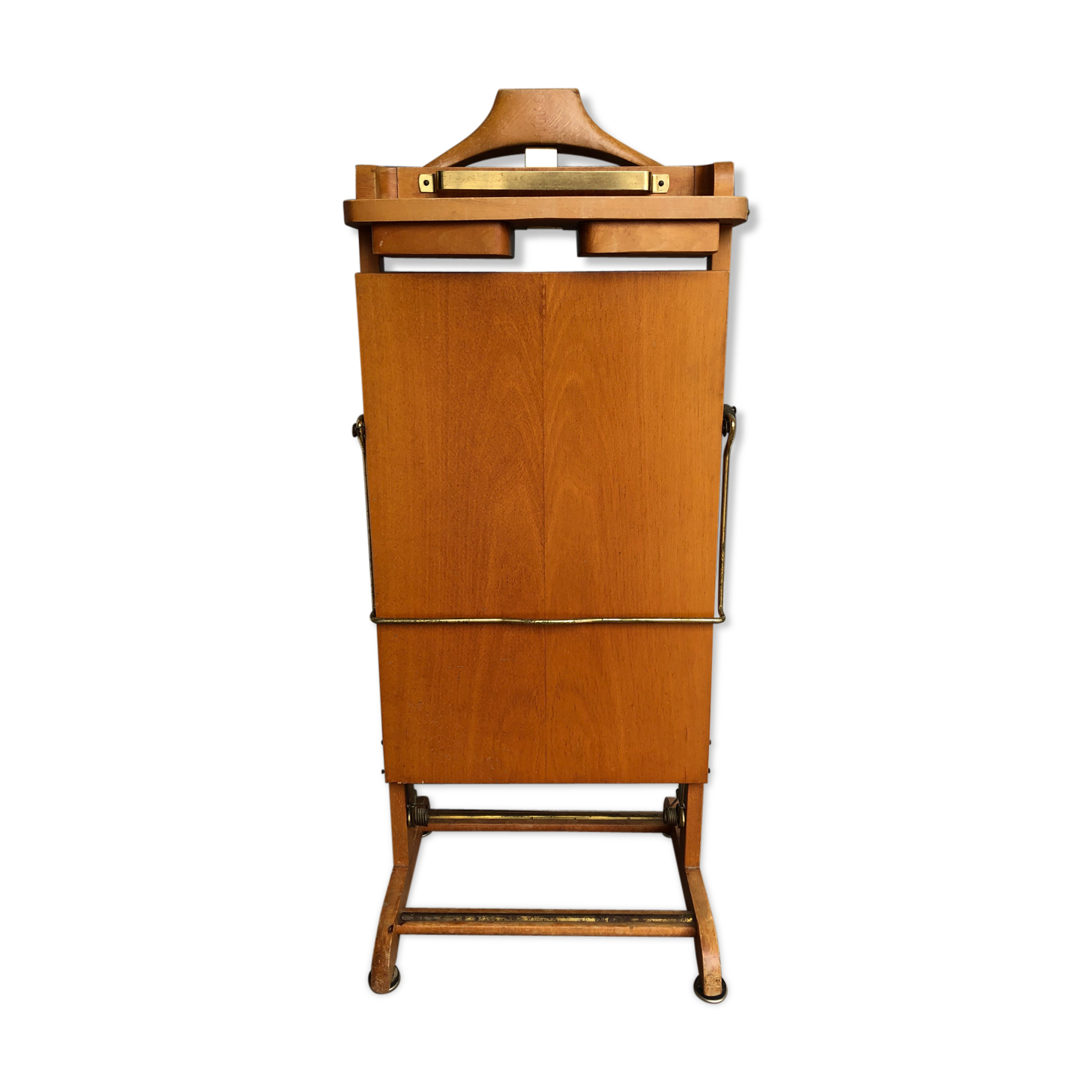 Old wooden night valet