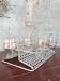 Perforated metal glass basket