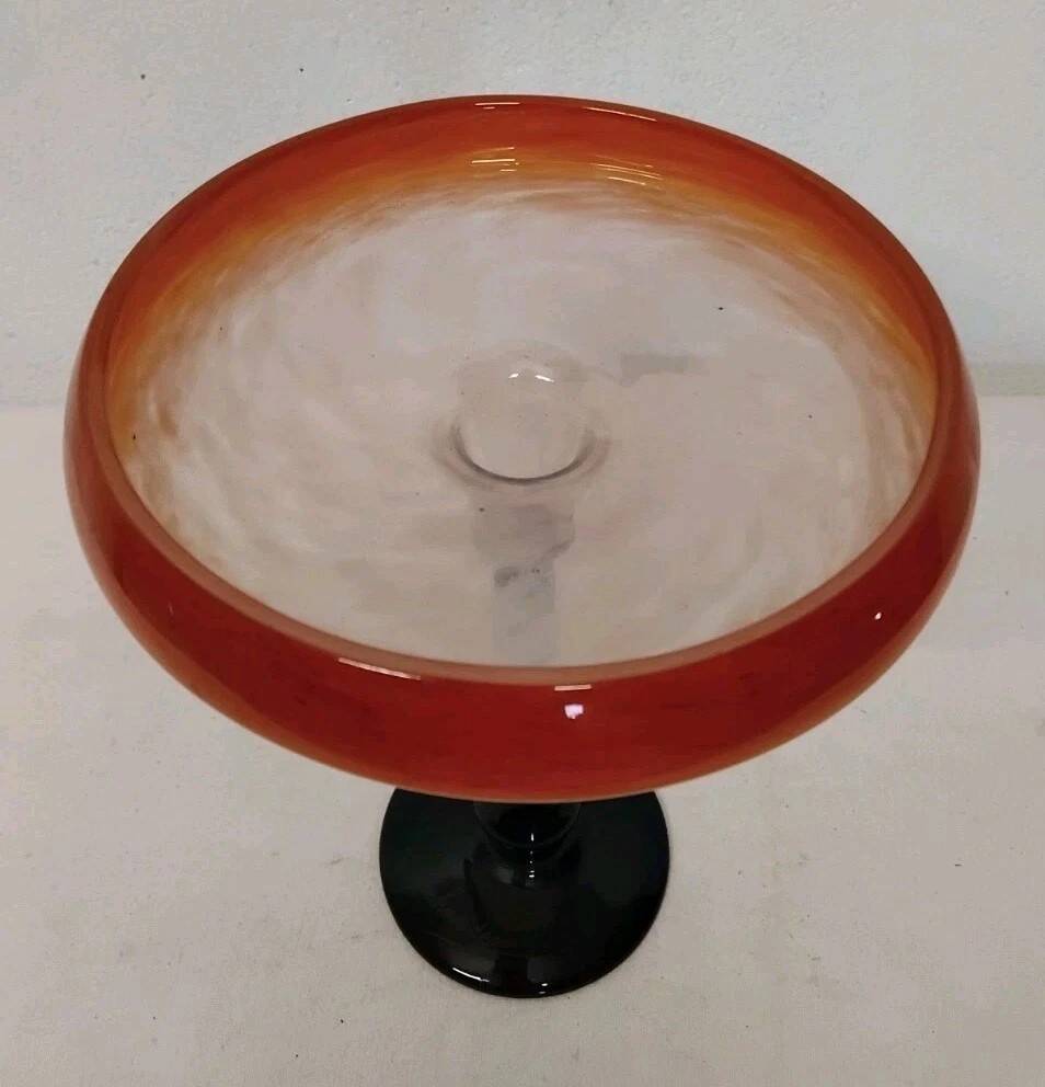 Jewelry Bowl on Foot Signed Schneider - Art Deco