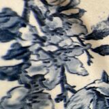 Flat plates Sarreguemines Iron Earth model Blue favorite