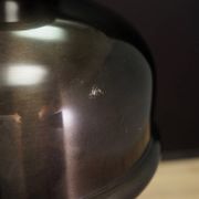 Lampe à suspension, design danois, années 1970, fabricant : Holmegaard