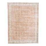 10x13 peach red oversized persian rug, 290x388cm