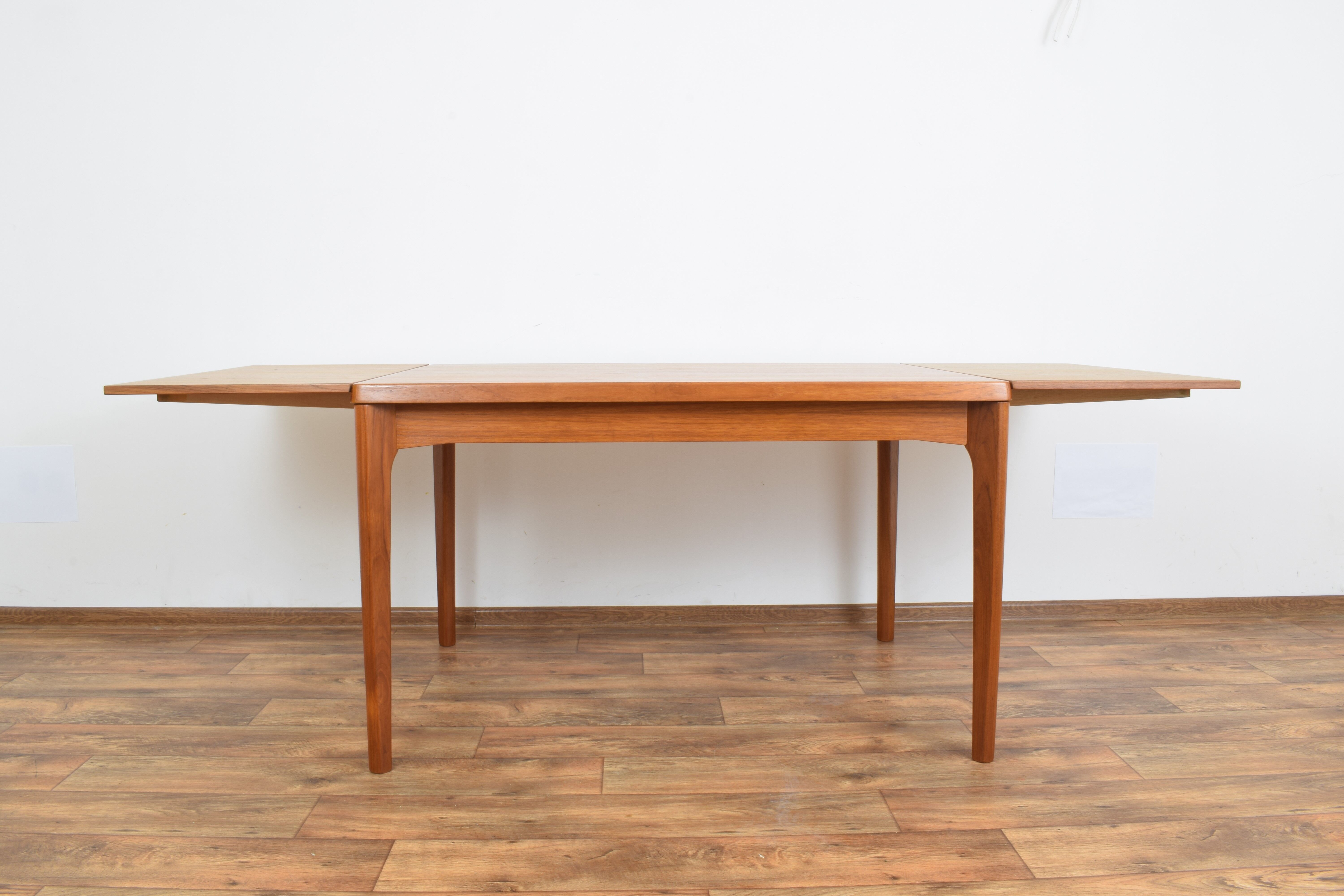 Teak extendable dining table by Henning Kjærnulf for Vejle Mobelfabrik, 1960s