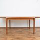 Teak extendable dining table by Henning Kjærnulf for Vejle Mobelfabrik, 1960s