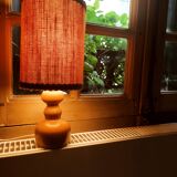 Vintage wooden lamp