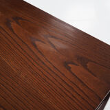 Oak wood desk by Domino Møbler Scandinavian design of the 1970s