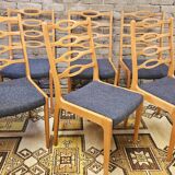 6 Scandinavian chairs 1960