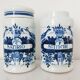 Oud Delft set of two pharmacy jars
