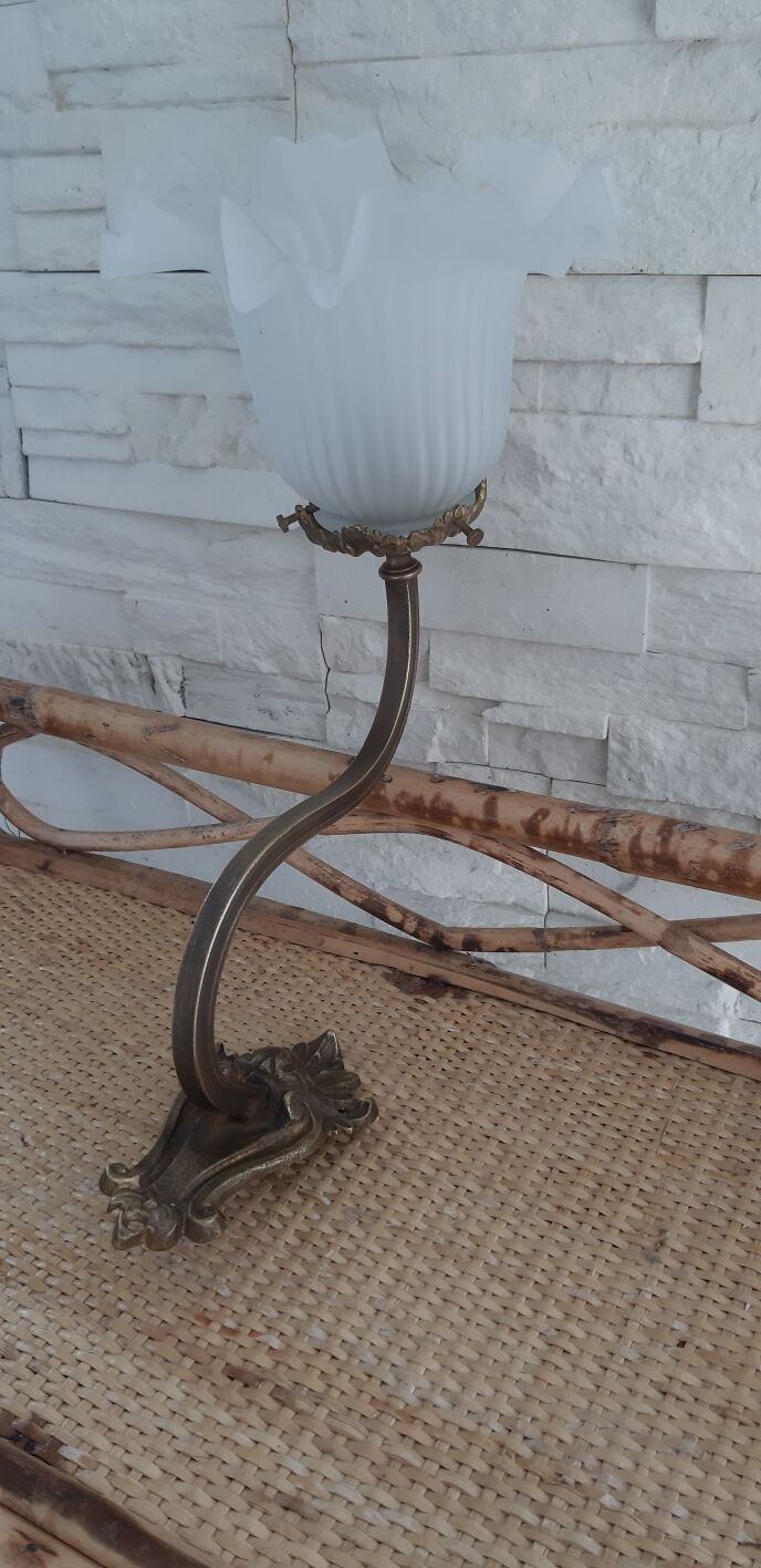 Bronze art deco sconce