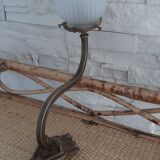 Bronze art deco sconce