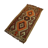 Vintage turkish kilim rug , 95 x 48 cm
