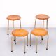 4 Industrial Marko working stools 1960s