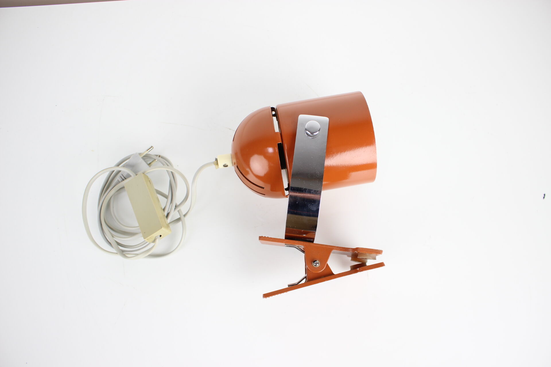 Mid-century lamp with clip designed by Stanislav Indra, 1970's